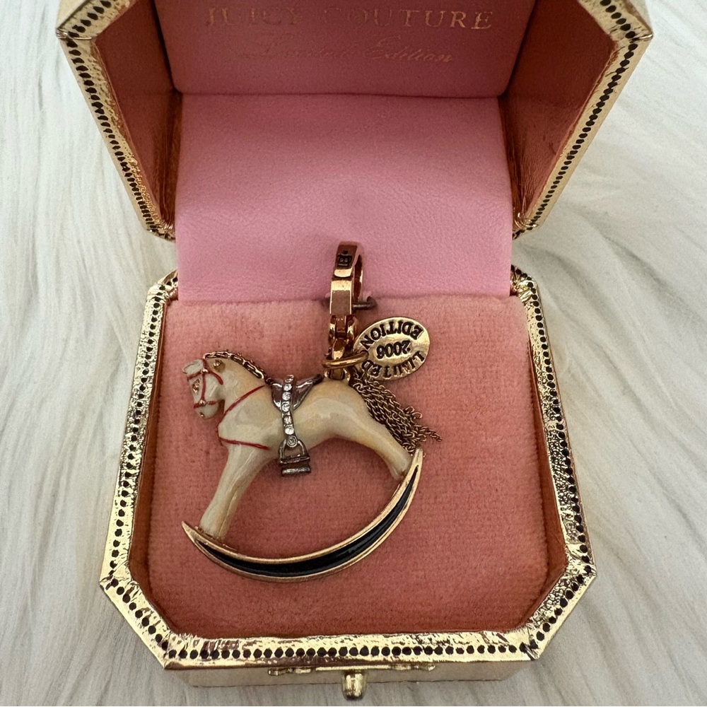 Authentic Juicy Couture 2006 Rocking Horse Charm